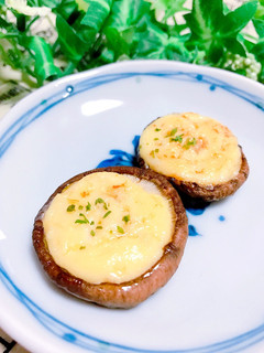 トースターde♡しいたけのマヨチーズ焼き-レシピのメイン写真