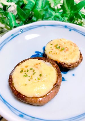 トースターde♡しいたけのマヨチーズ焼き-レシピのメイン写真