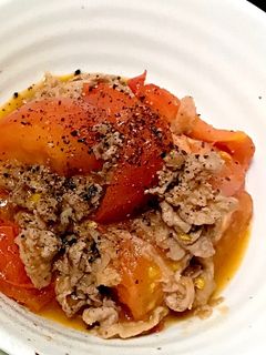 簡単♪牛肉トマト炒め-レシピのメイン写真