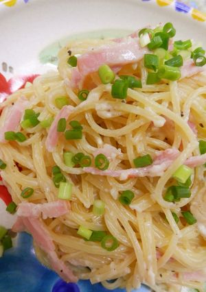ワンパン☆クリームパスタ-レシピのメイン写真