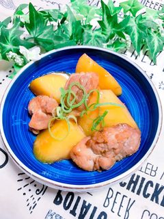 染み染み♡じゃがいもと鶏肉の甘酢煮込み-レシピのメイン写真