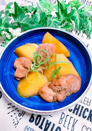 染み染み♡じゃがいもと鶏肉の甘酢煮込み-レシピのメイン写真