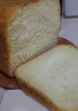 トーストしても♪もちもち甘い♪食パン-レシピのメイン写真
