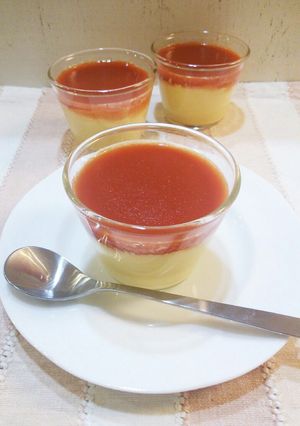 野菜ジュースで☆洋風あんかけ茶碗蒸し-レシピのメイン写真