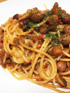 ひき肉とお豆のアラビアータ☆-レシピのメイン写真