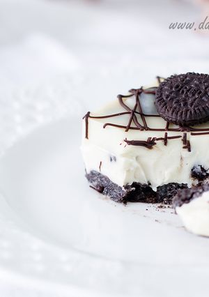 オレオクッキー＆クリームスケーキ-レシピのメイン写真