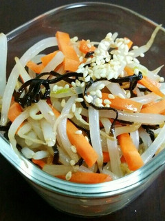 もやしとにんじんのお通し-レシピのメイン写真