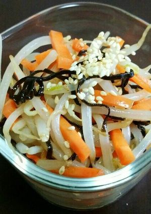もやしとにんじんのお通し-レシピのメイン写真