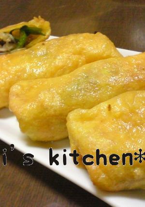☆.:*:薄焼き卵の黄金春巻き*:・☆-レシピのメイン写真