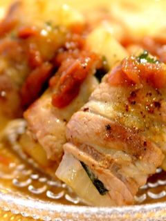 梅肉でさっぱり♪大根と大葉の豚肉巻き-レシピのメイン写真
