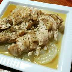 รูปของ ∞ムネ肉と新玉ねぎの蒸し焼き∞