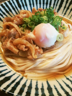 豚の生姜焼き温&冷やしぶっかけうどん!-レシピのメイン写真