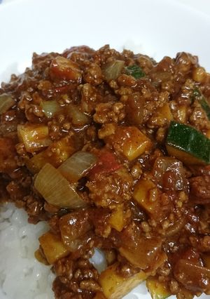 蓮根でキーマ風カレー-レシピのメイン写真