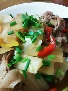 豚肉と大根の炒め物-レシピのメイン写真