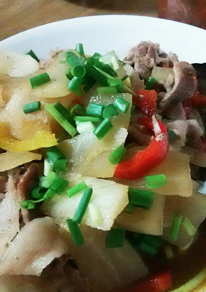 豚肉と大根の炒め物-レシピのメイン写真
