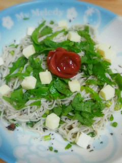 さっぱり梅そうめん-レシピのメイン写真