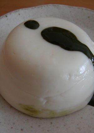 杏仁豆腐抹茶ソースがけ-レシピのメイン写真