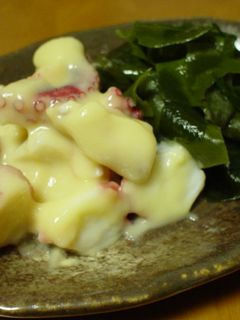 たことわかめの酢味噌和え-レシピのメイン写真