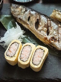たらこマヨごはん巻き卵焼き-レシピのメイン写真