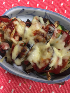夏野菜のチーズ焼き-レシピのメイン写真