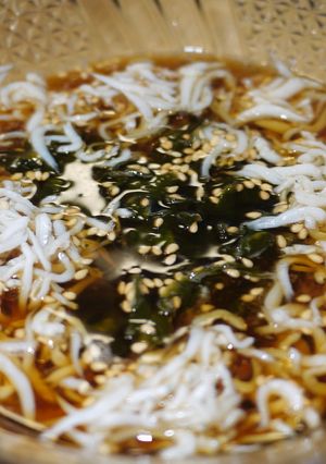 麺類のつけダレ：おろしポン酢にごま油-レシピのメイン写真