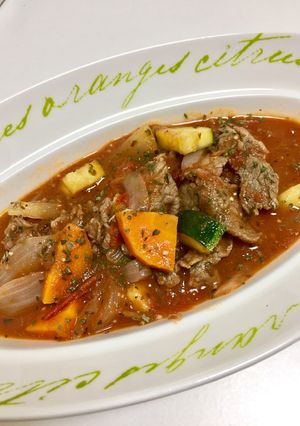 ライスにかけても美味！牛肉のトマト煮-レシピのメイン写真