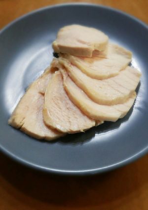 今話題のサラダチキンを作ってみた！！-レシピのメイン写真