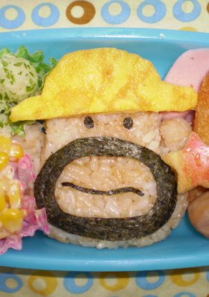 カールおじさん弁当（キャラ弁）-レシピのメイン写真