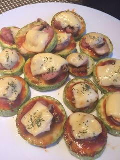 ズッキーニのピザ風チーズ焼き-レシピのメイン写真