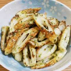 รูปของ 竹輪のマヨチーズ青海苔炒め