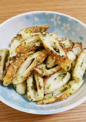 竹輪のマヨチーズ青海苔炒め-レシピのメイン写真