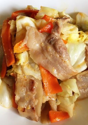 豚バラとキャベツの味噌マヨ炒め-レシピのメイン写真