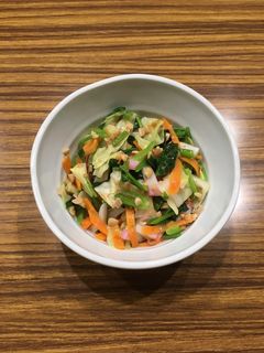 野菜の納豆和え-レシピのメイン写真