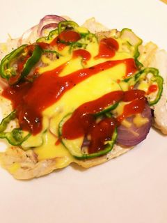 鶏むね肉のピザ風-レシピのメイン写真
