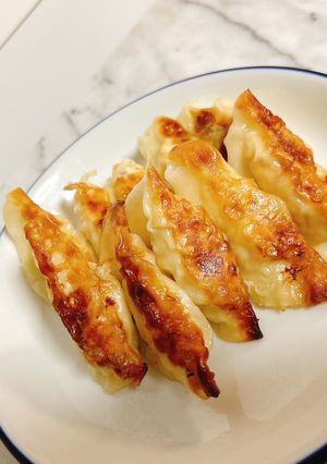 鶏ひき肉とはんぺんの餃子-レシピのメイン写真