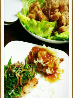 香味野菜でさっぱり塩唐揚げ☆-レシピのメイン写真
