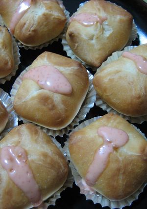 チーズ＋明太子ドレッシングde 一口パン-レシピのメイン写真