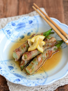 オクラの豚肉巻きはちみつレモン-レシピのメイン写真