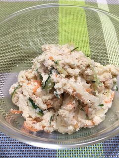 ご飯に合う『おからサラダ』〜モクモク風〜-レシピのメイン写真