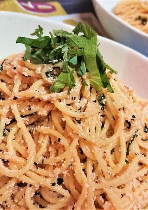 夏に！【明太ガーリックのスタミナパスタ】-レシピのメイン写真
