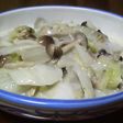 中華風あさりと白菜のクリーム煮