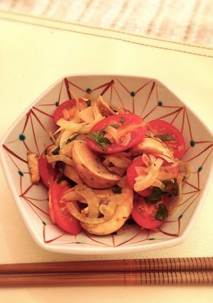 ♫トマトとマッシュルームの和風マリネ♫-レシピのメイン写真