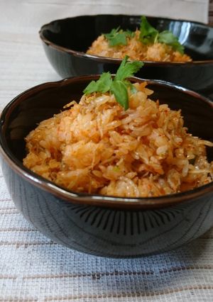 ピリ辛ジャコご飯-レシピのメイン写真