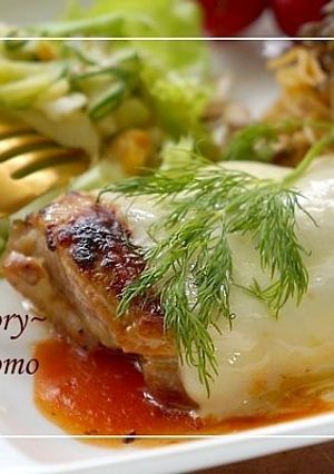 簡単過ぎるソースで★ピザ風チキンステーキ-レシピのメイン写真