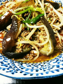 茄子ともやしの麻婆な味-レシピのメイン写真