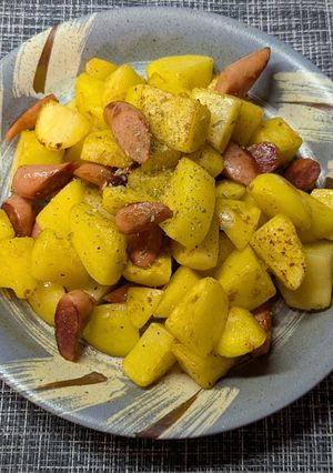 夏飯に♡ウインナーカレージャーマンポテト-レシピのメイン写真