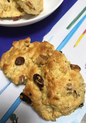 ナッツとレーズンのスパイススコーン-レシピのメイン写真