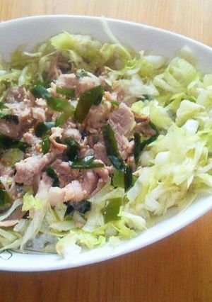 即席‼さっぱり冷しゃぶの冷やし茶漬け-レシピのメイン写真