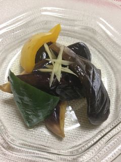 ヘルシーに作ろう!揚げ焼きなすの煮びたし-レシピのメイン写真