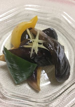 ヘルシーに作ろう！揚げ焼きなすの煮びたし-レシピのメイン写真